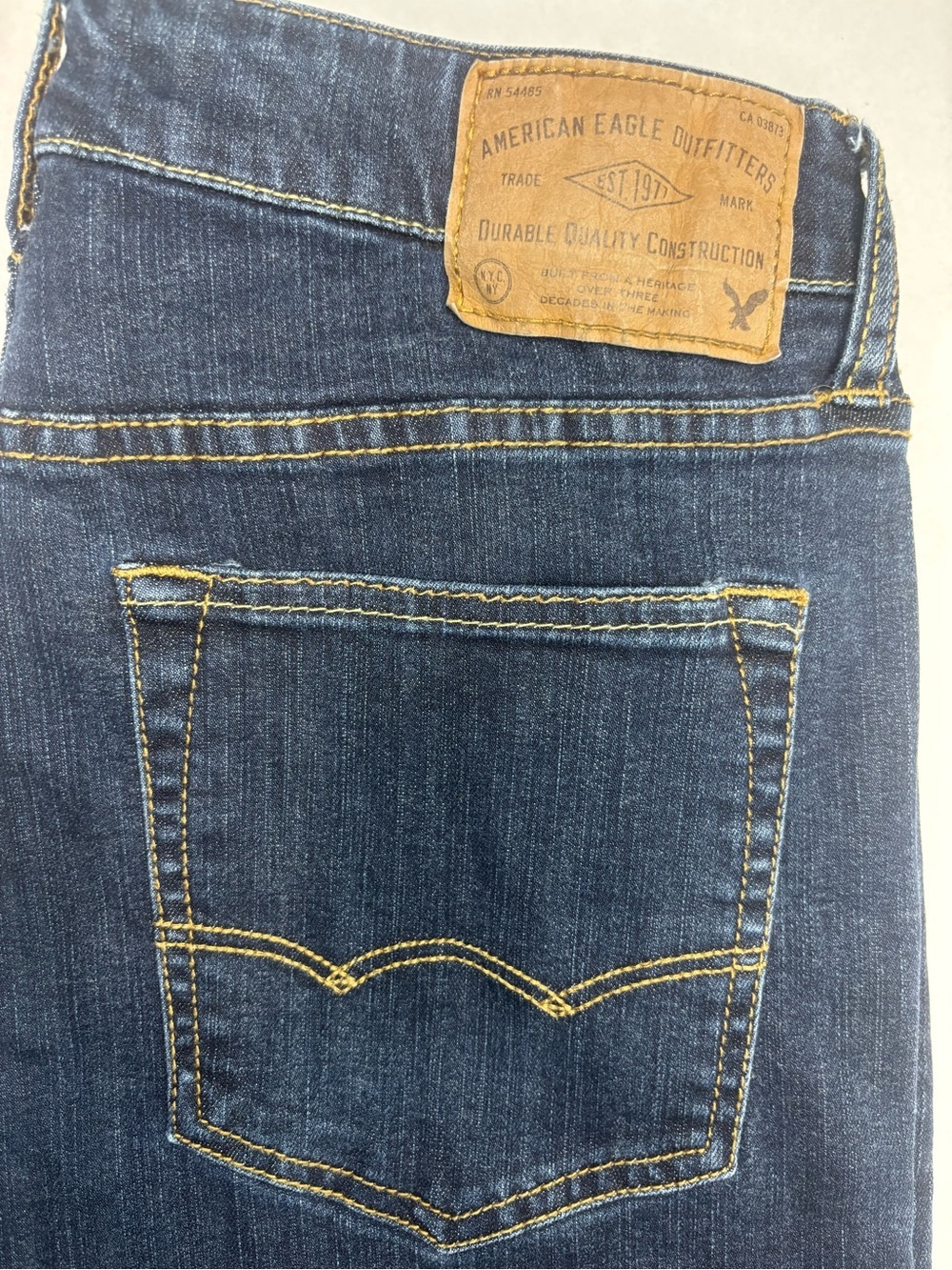 American Eagle Original Straight Jean 31x30 - Picture 2 of 5